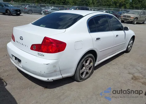 2005 Infiniti G35X z USA, uszkodzony, nr VIN JNKCV51F05M305124